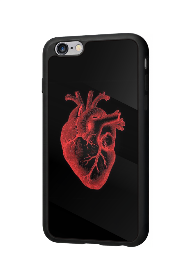 iPhone 6s Plus Uyumlu Kalp Love Tasarımlı Glossy Premium Kılıf