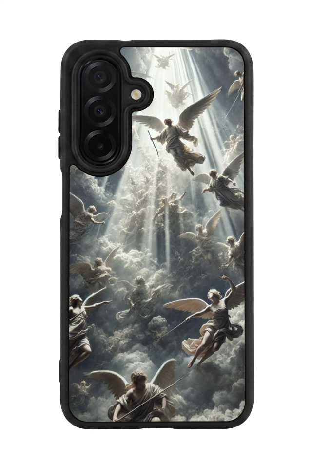 Samsung Galaxy A56 Uyumlu Melek Tasarımlı Glossy Premium Kılıf