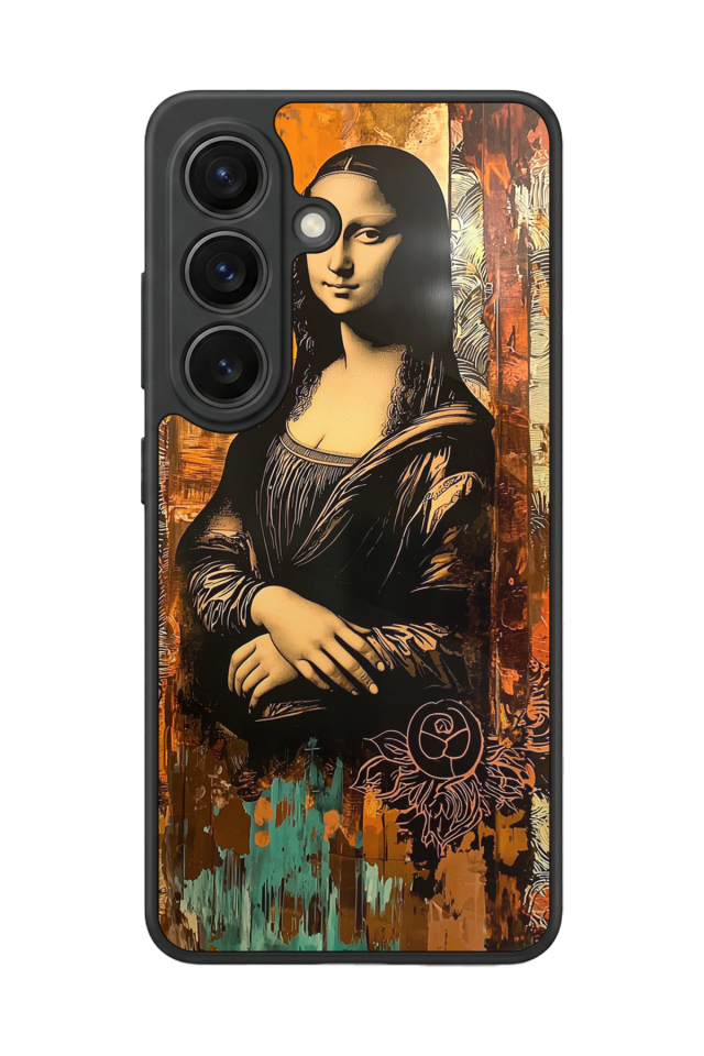 Samsung Galaxy S26 Uyumlu Monalisa Tasarımlı Glossy Premium Kılıf