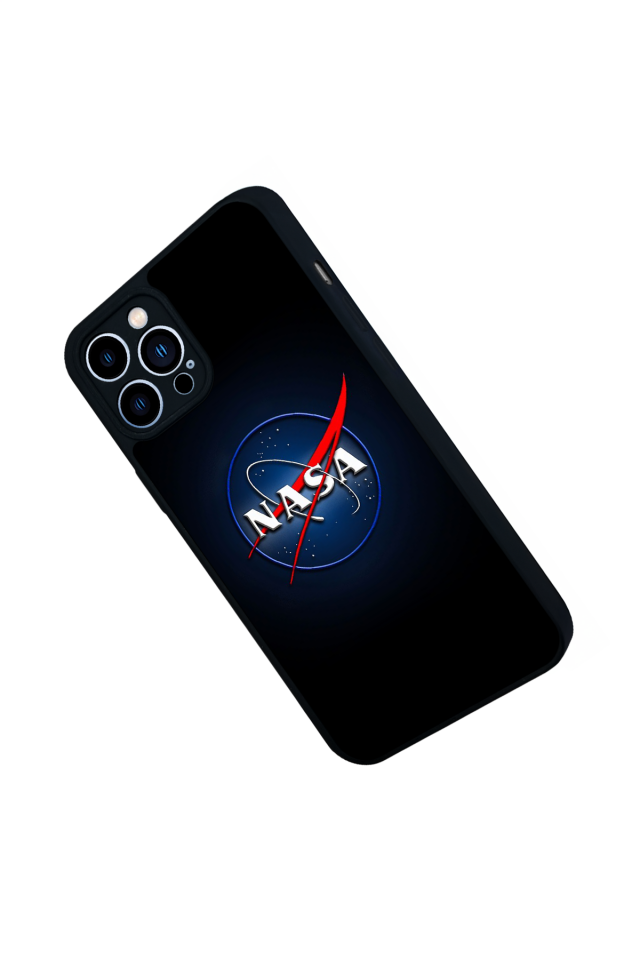 iPhone 13 Pro Max Uyumlu Nasa Tasarımlı Glossy Premium Kılıf