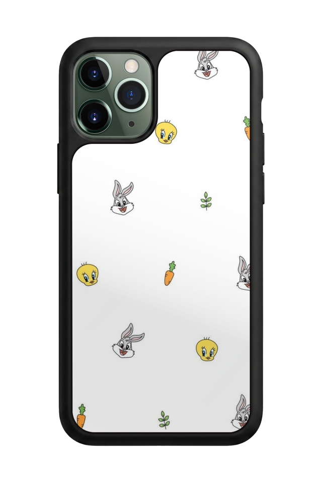 iPhone 11 Pro Uyumlu Tweety Tasarımlı Glossy Premium Kılıf
