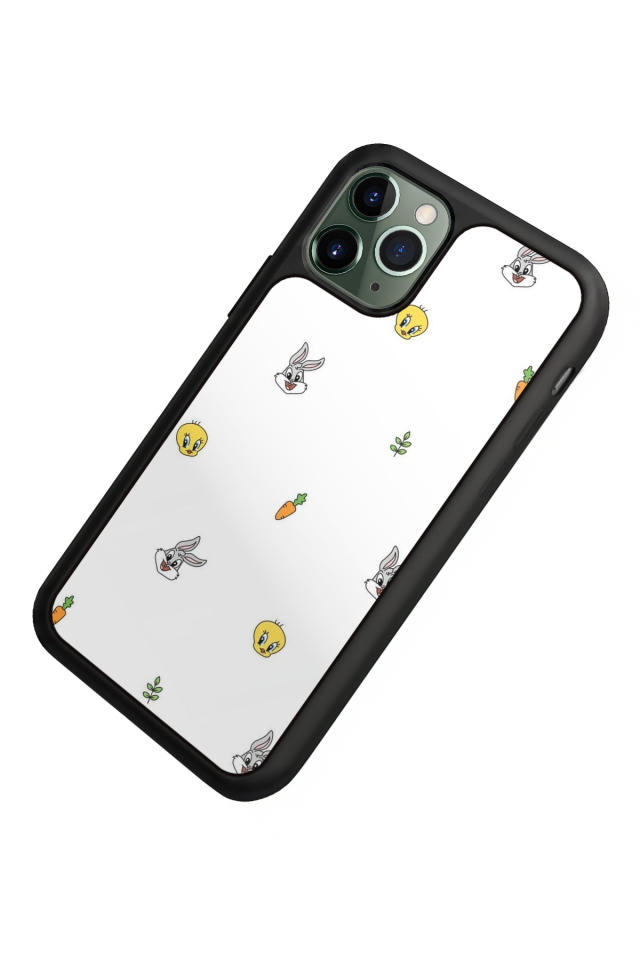 iPhone 11 Pro Uyumlu Tweety Tasarımlı Glossy Premium Kılıf