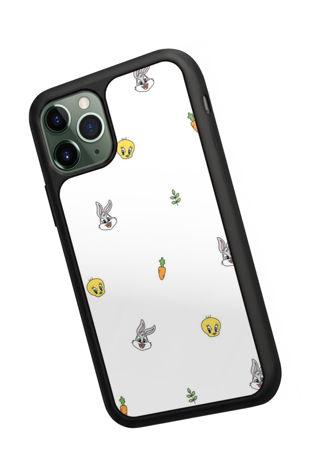iPhone 11 Pro Uyumlu Tweety Tasarımlı Glossy Premium Kılıf