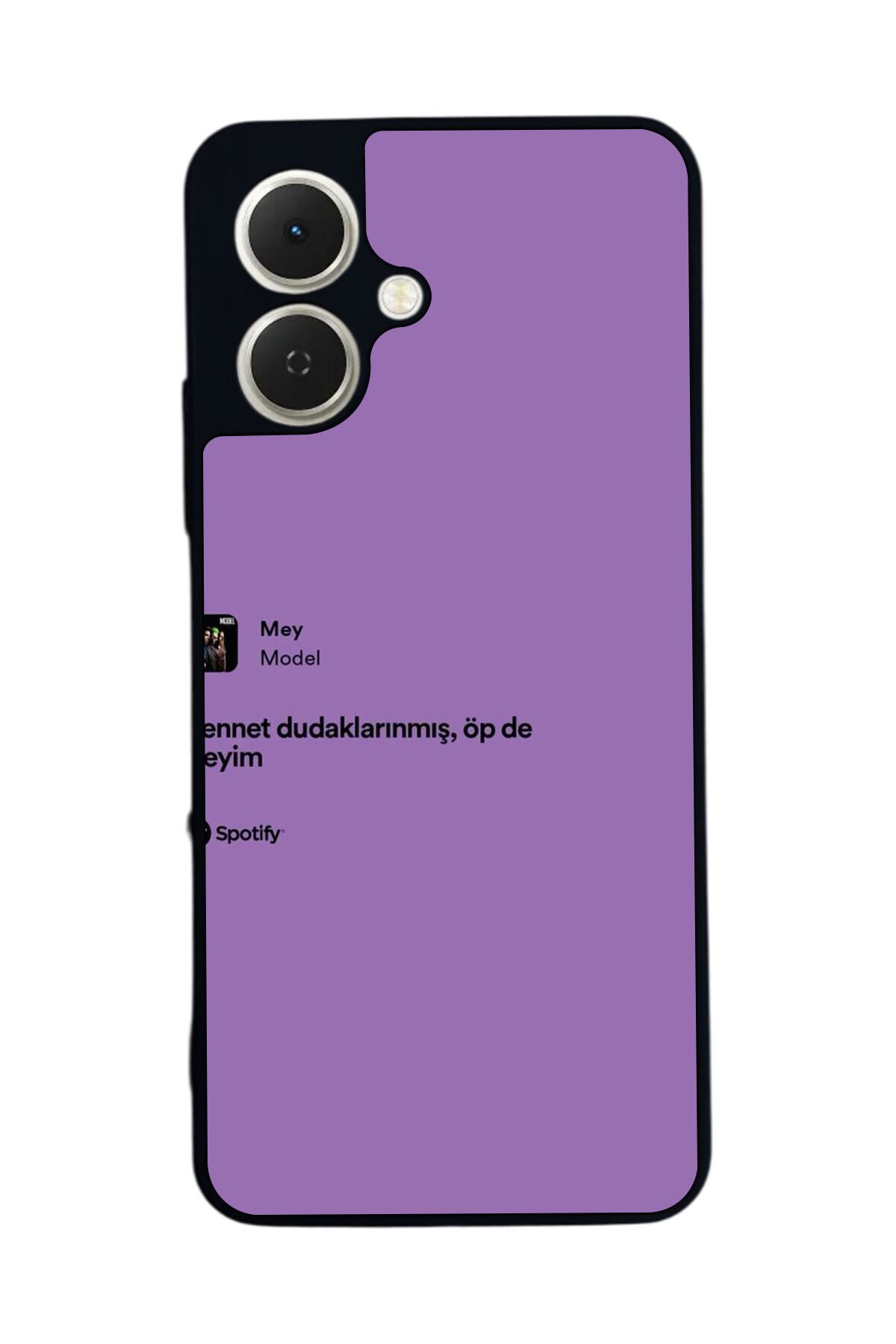 Tecno Spark GO 2 Uyumlu Sarki Sozleri Tasarımlı Glossy Premium Kılıf