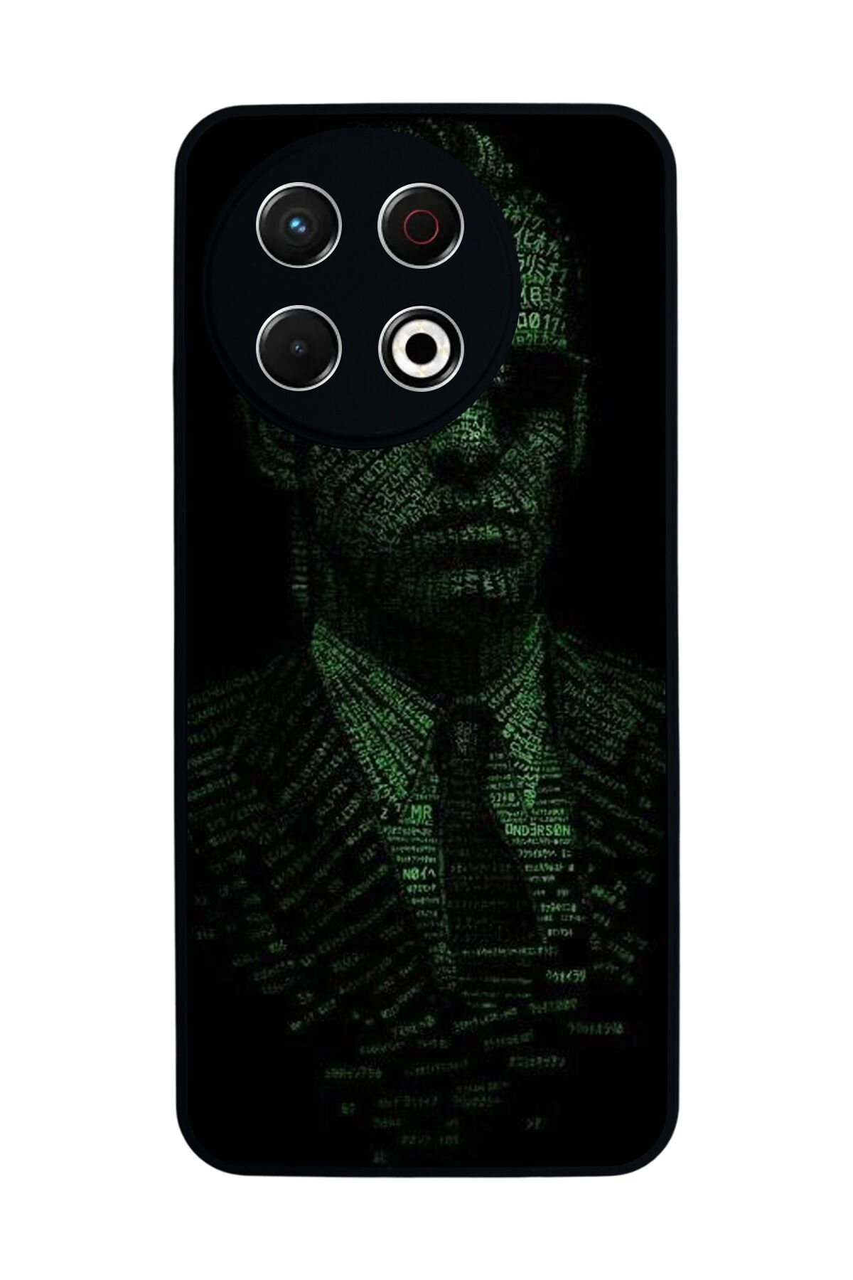 Tecno Spark 30 Pro Uyumlu Matrix Tecno Spark 30 Pro Tasarımlı Glossy Premium Kılıf