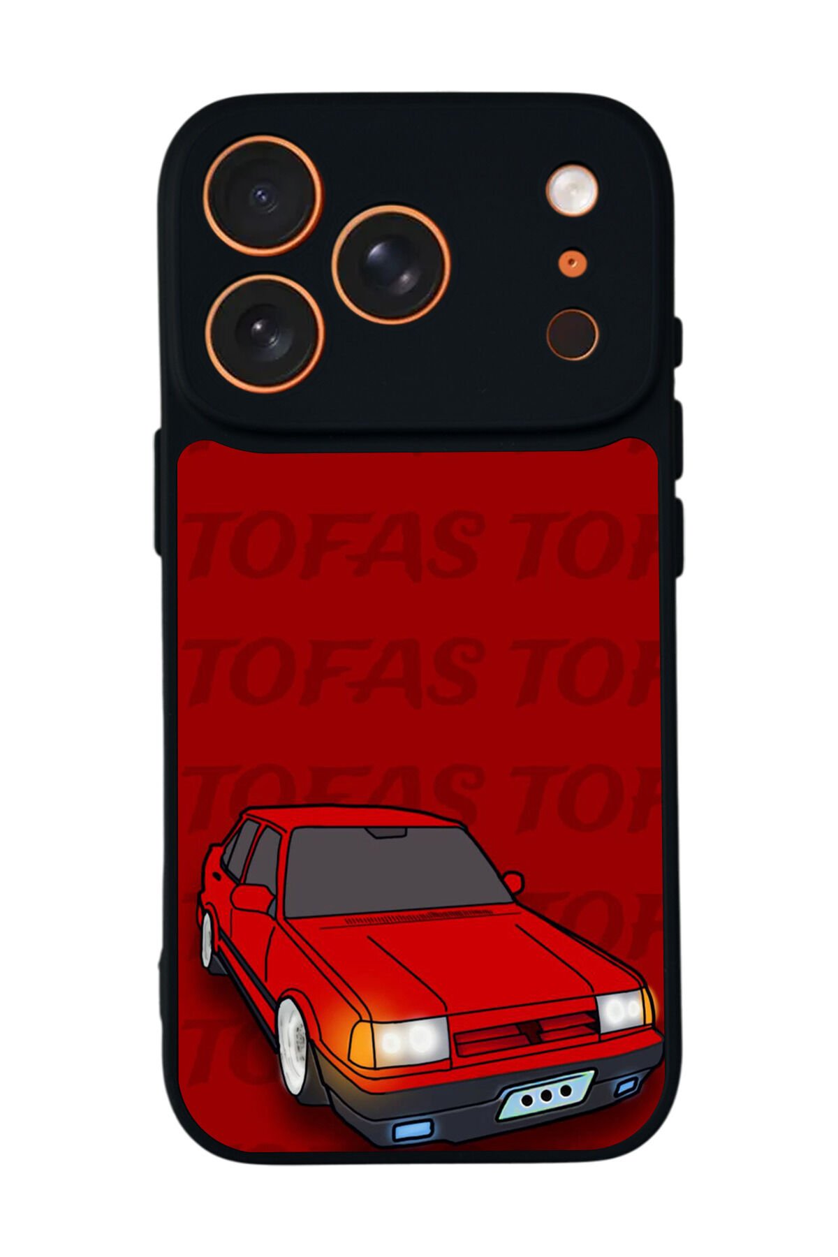 iPhone 17 Pro Max Uyumlu Tofas Tasarımlı Glossy Premium Kılıf