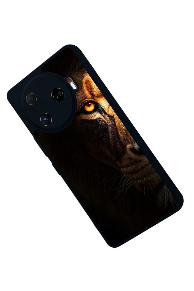 Tecno Camon 30 Pro Uyumlu Aslan Tasarımlı Glossy Premium Kılıf