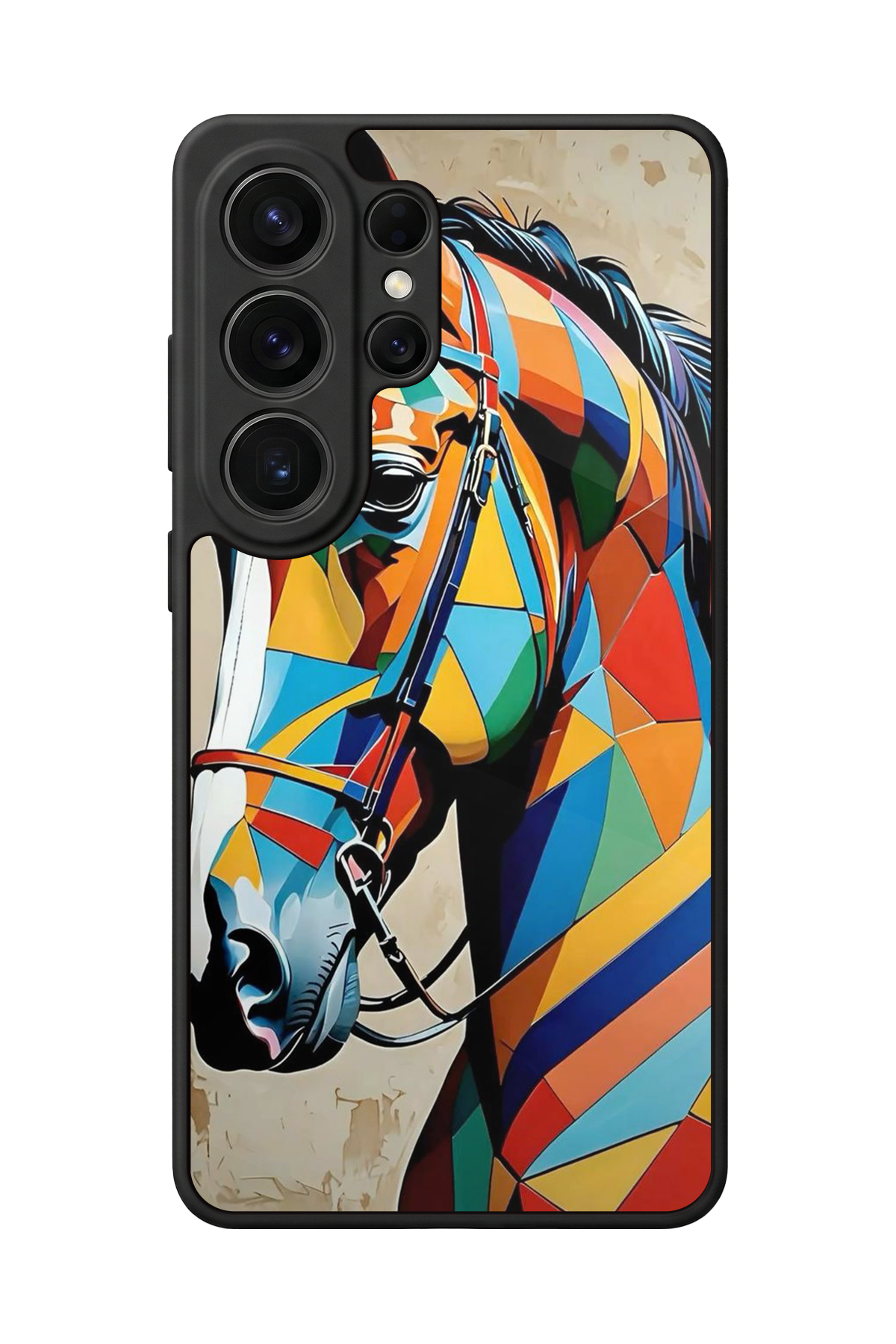 Samsung Galaxy S26 Ultra Uyumlu At Horse Tasarımlı Glossy Premium Kılıf