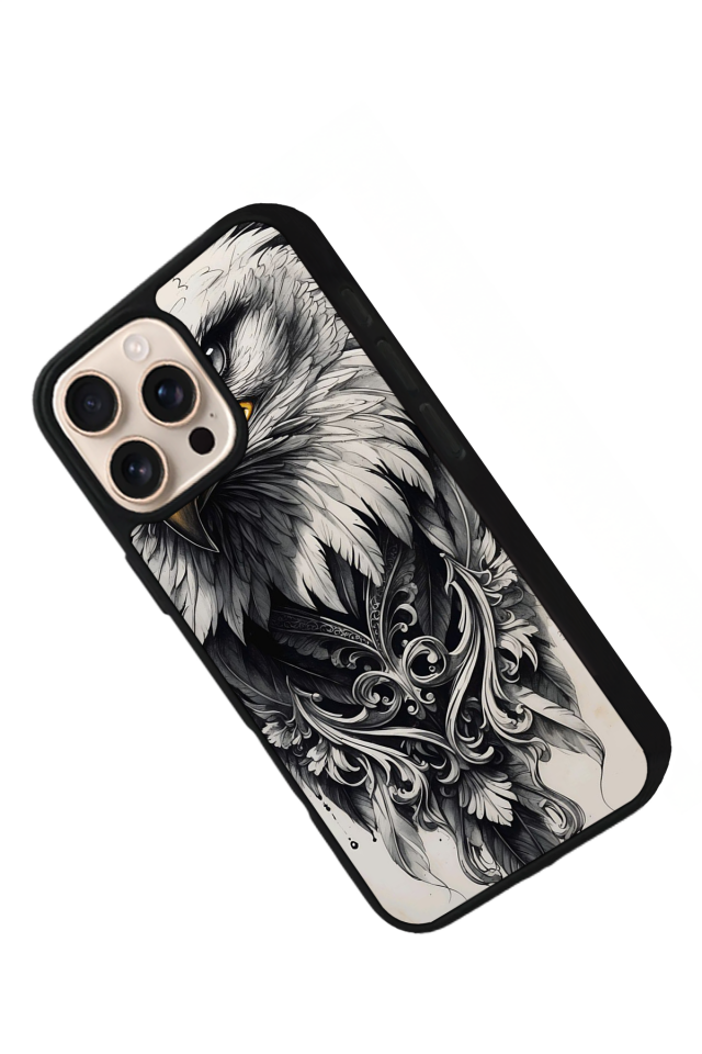 iPhone 16 Pro Max Uyumlu Besiktas Tasarımlı Glossy Premium Kılıf