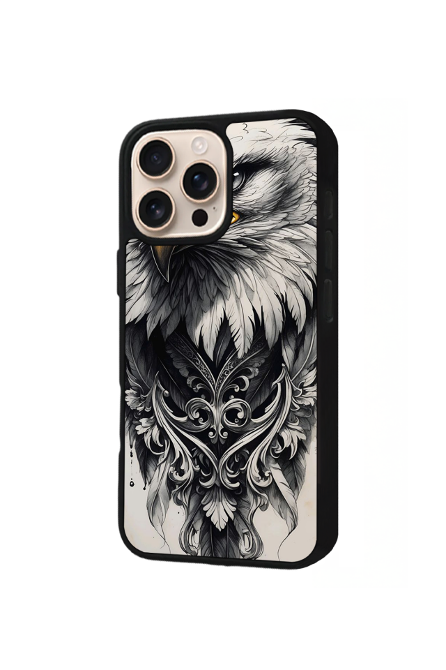 iPhone 16 Pro Max Uyumlu Besiktas Tasarımlı Glossy Premium Kılıf