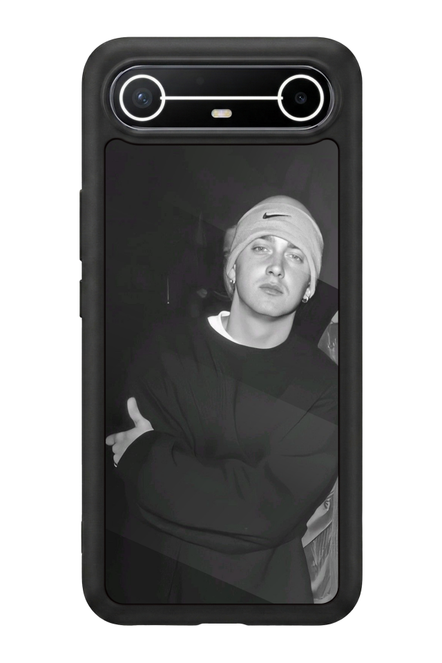 Tecno Spark Slim 5G Uyumlu Eminem Tasarımlı Glossy Premium Kılıf