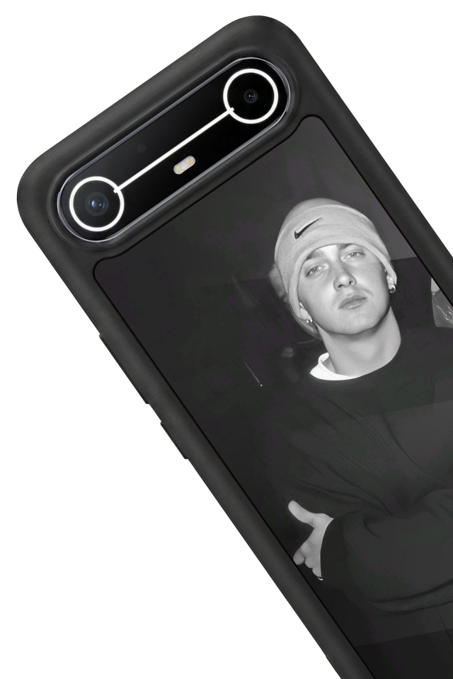 Tecno Spark Slim 5G Uyumlu Eminem Tasarımlı Glossy Premium Kılıf