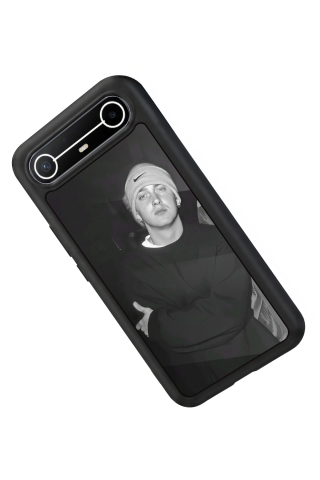 Tecno Spark Slim 5G Uyumlu Eminem Tasarımlı Glossy Premium Kılıf