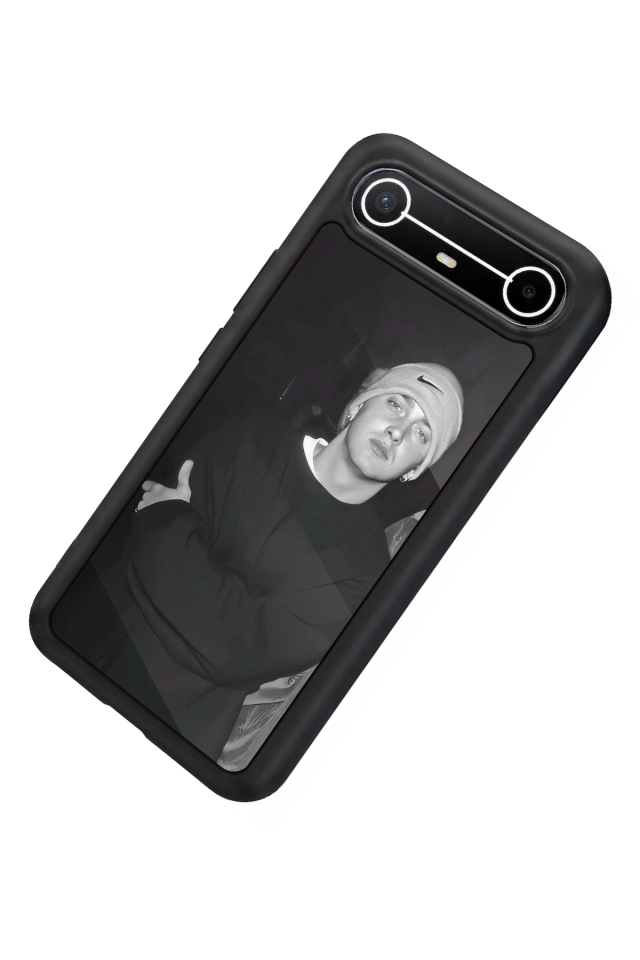 Tecno Spark Slim 5G Uyumlu Eminem Tasarımlı Glossy Premium Kılıf