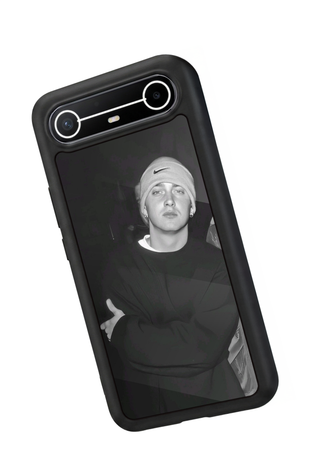 Tecno Spark Slim 5G Uyumlu Eminem Tasarımlı Glossy Premium Kılıf