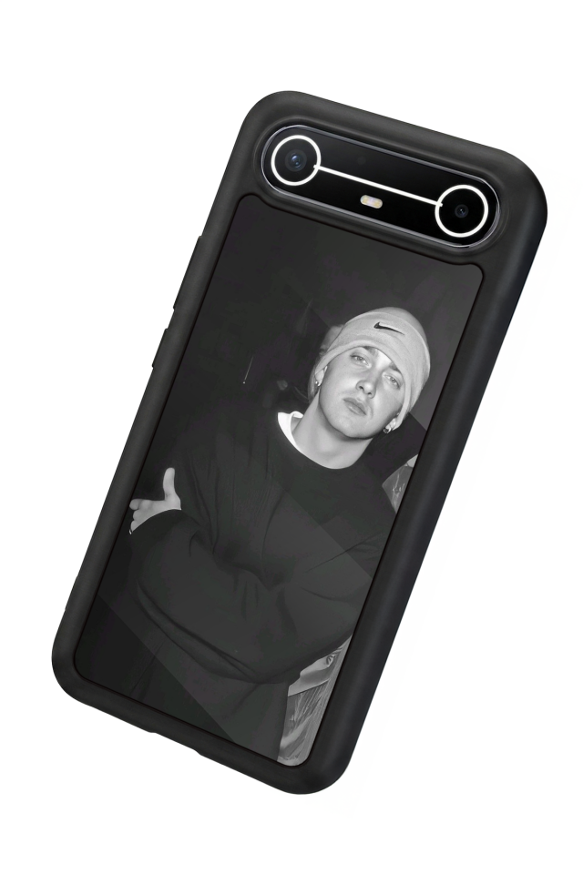 Tecno Spark Slim 5G Uyumlu Eminem Tasarımlı Glossy Premium Kılıf