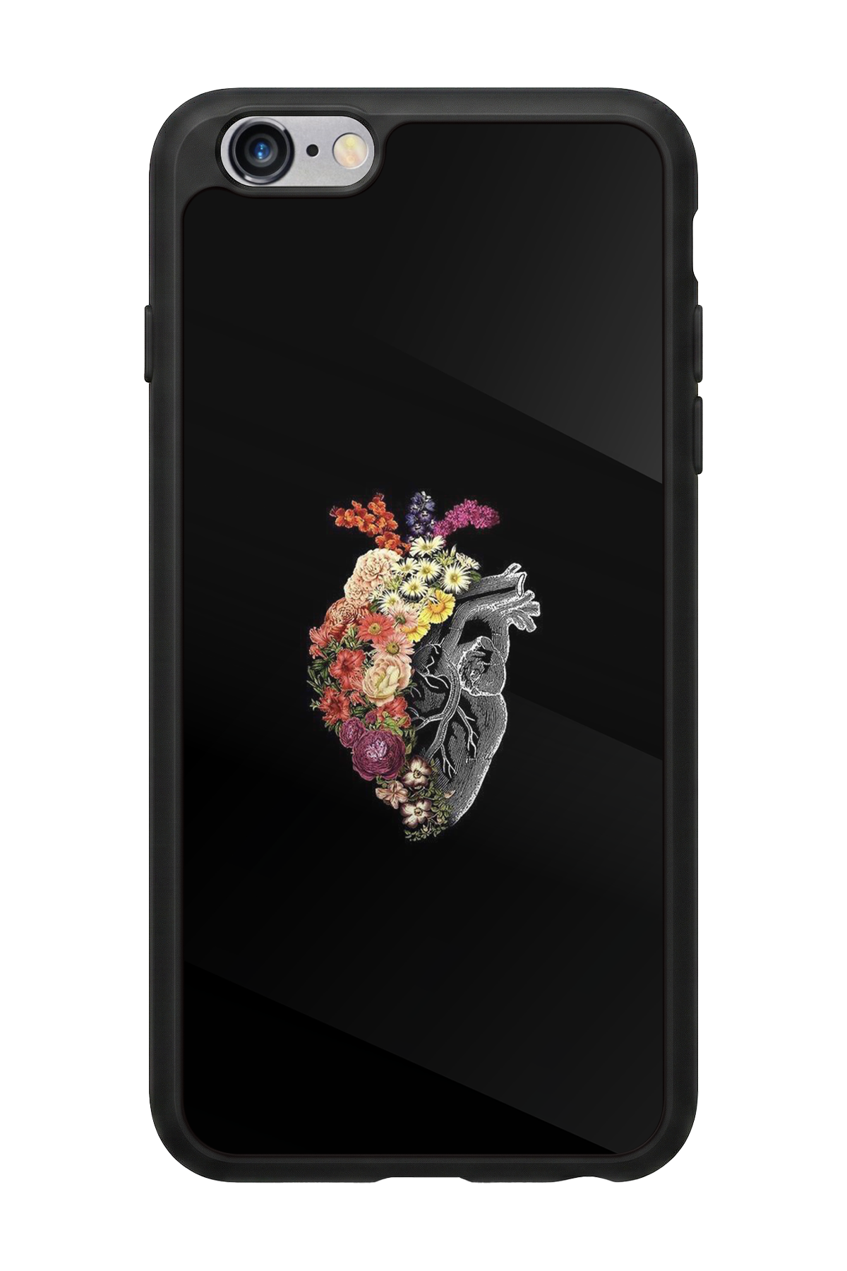 iPhone 6s Plus Uyumlu Kalp Love Tasarımlı Glossy Premium Kılıf