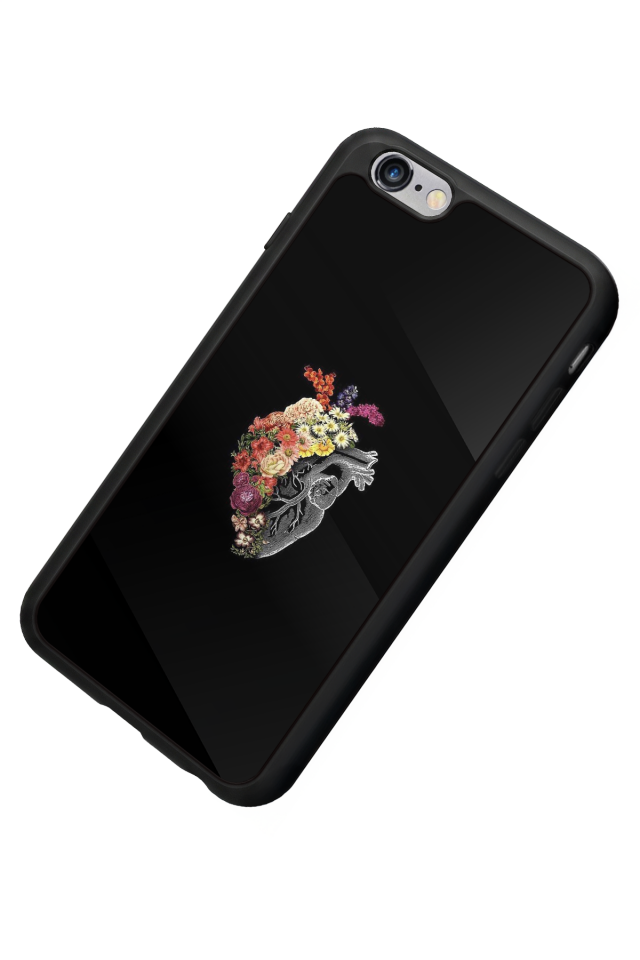 iPhone 6s Plus Uyumlu Kalp Love Tasarımlı Glossy Premium Kılıf