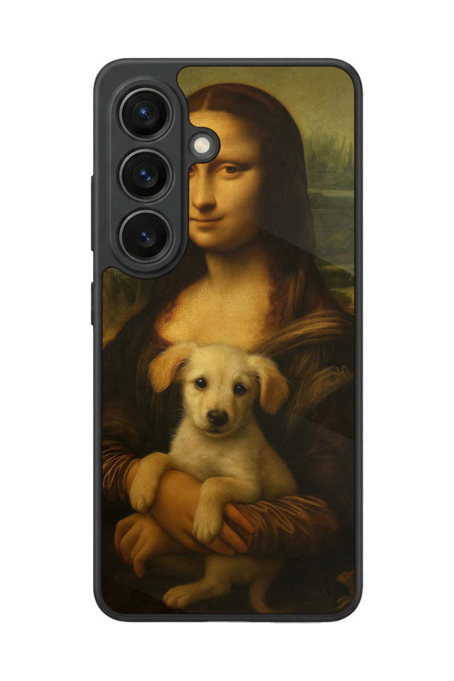 Samsung Galaxy S26 Uyumlu Monalisa Tasarımlı Glossy Premium Kılıf