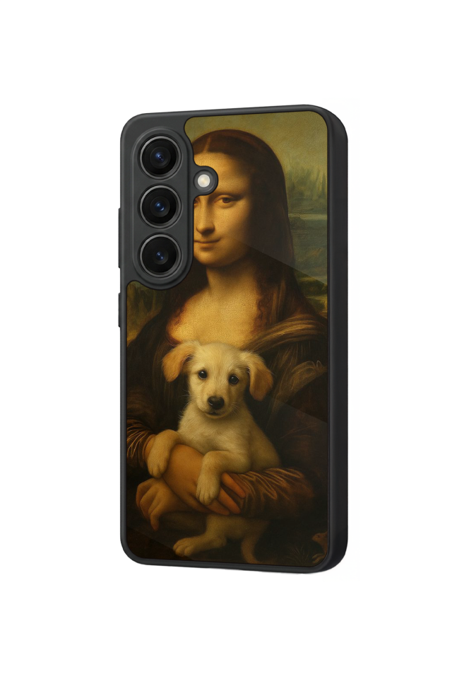 Samsung Galaxy S26 Uyumlu Monalisa Tasarımlı Glossy Premium Kılıf