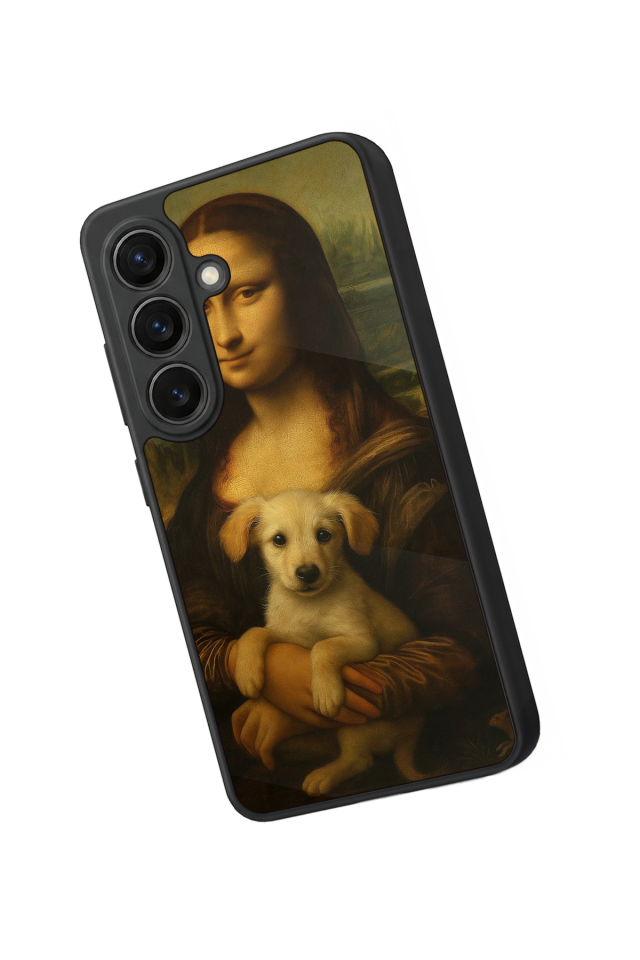 Samsung Galaxy S26 Uyumlu Monalisa Tasarımlı Glossy Premium Kılıf