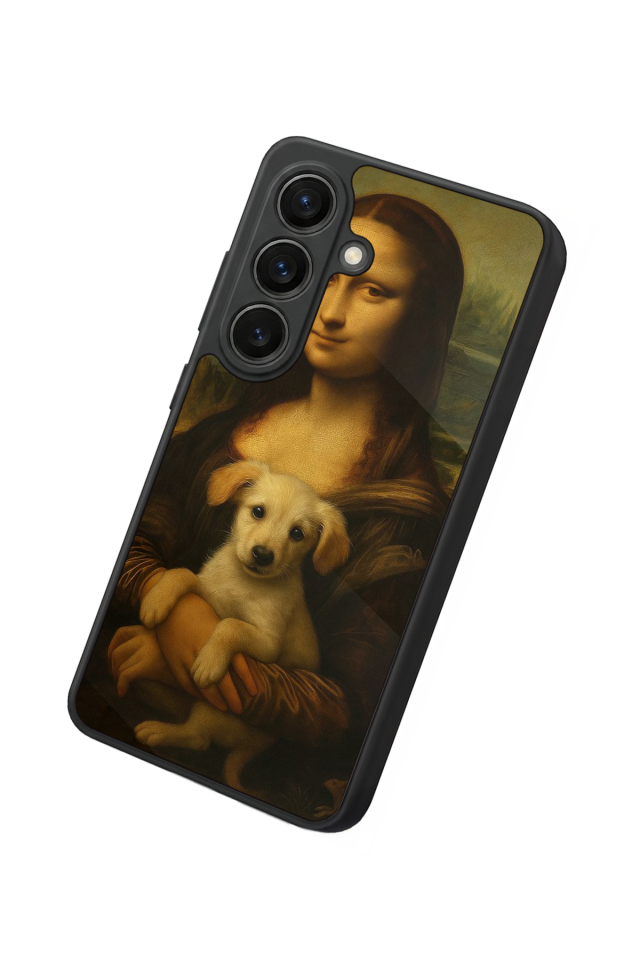 Samsung Galaxy S26 Uyumlu Monalisa Tasarımlı Glossy Premium Kılıf