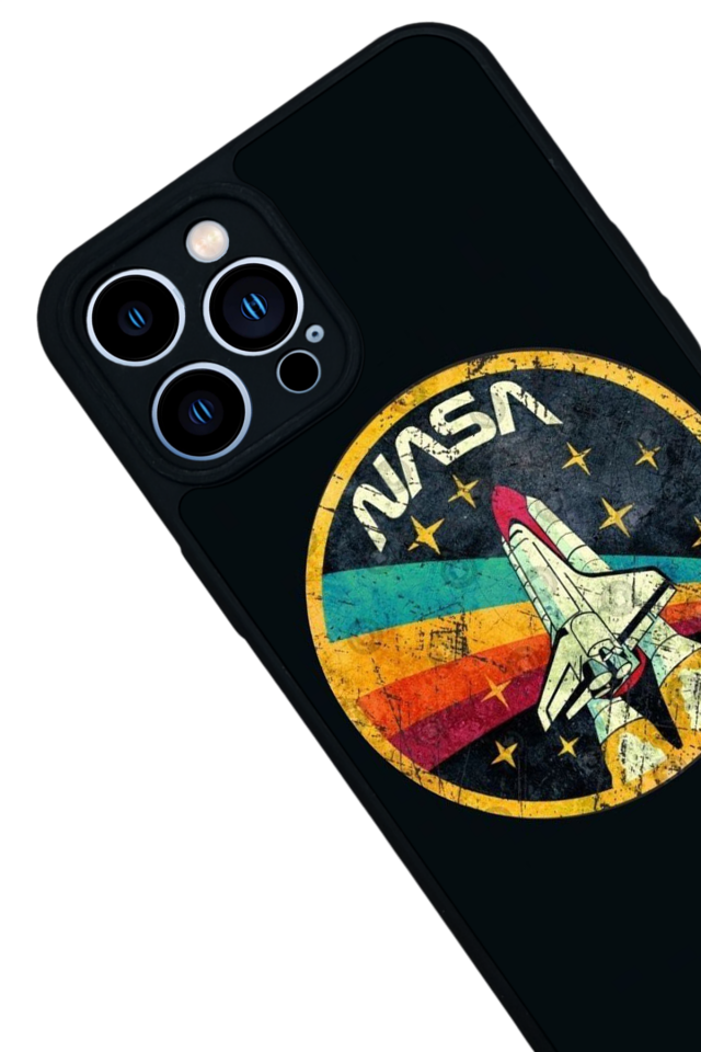 iPhone 13 Pro Max Uyumlu Nasa Tasarımlı Glossy Premium Kılıf