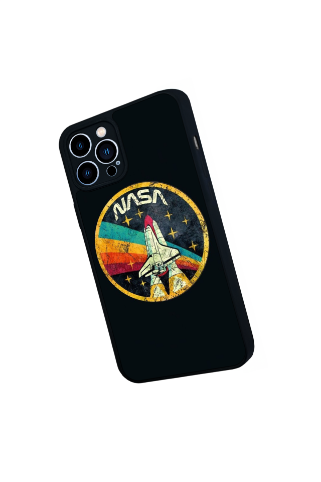 iPhone 13 Pro Max Uyumlu Nasa Tasarımlı Glossy Premium Kılıf