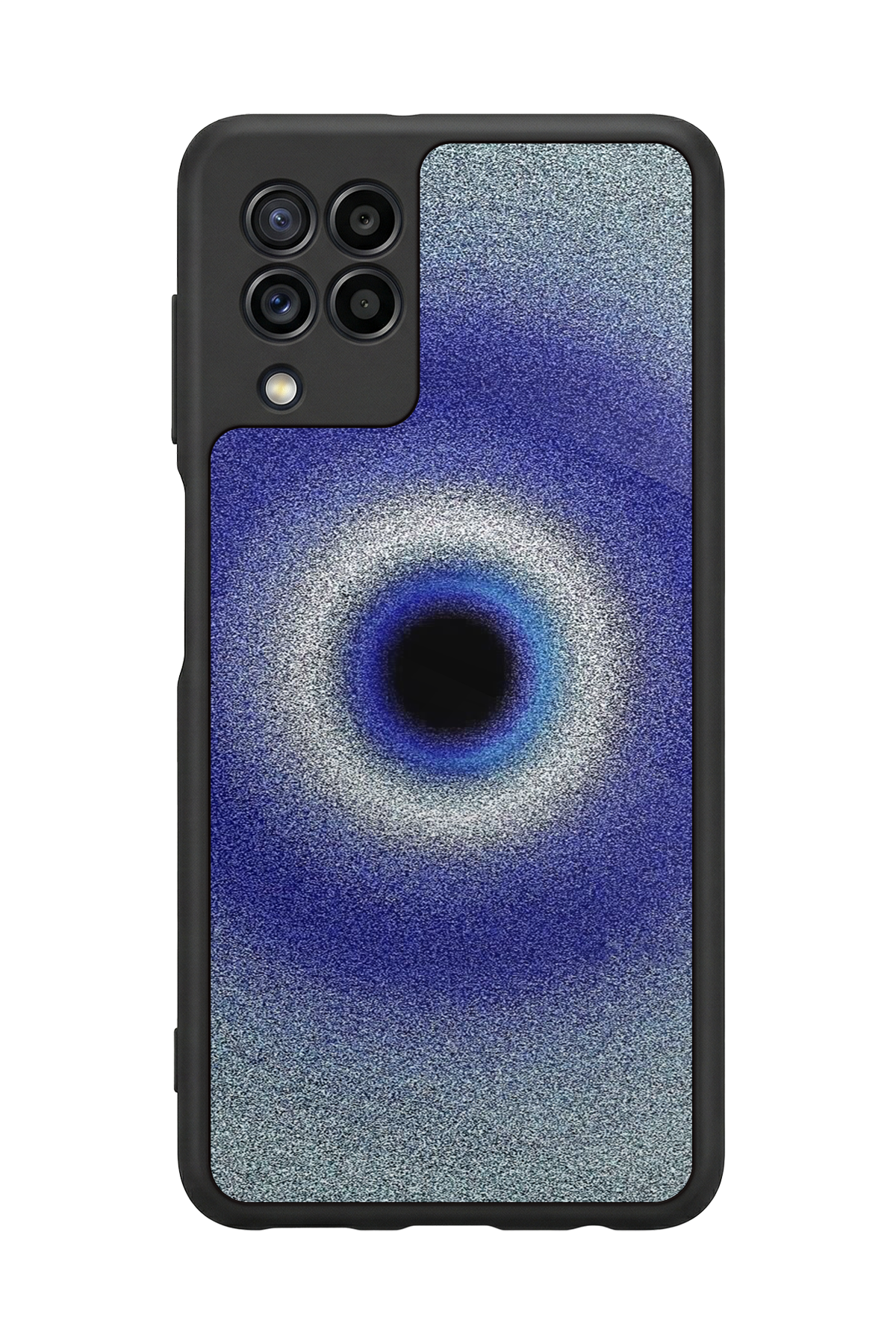 Samsung Galaxy M32 Uyumlu Nazar Tasarımlı Glossy Premium Kılıf