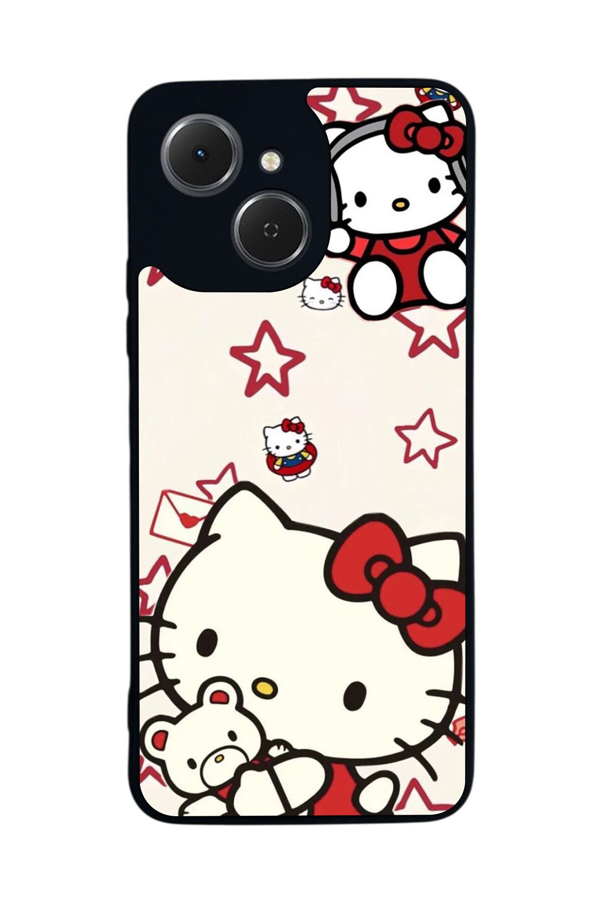 Tecno Spark 40C Uyumlu HelloKitty Tasarımlı Glossy Premium Kılıf