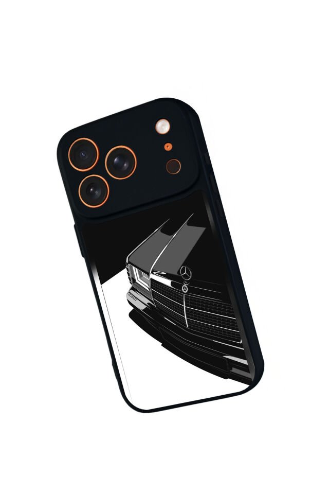 iPhone 17 Pro Max Uyumlu Mercedes Tasarımlı Glossy Premium Kılıf