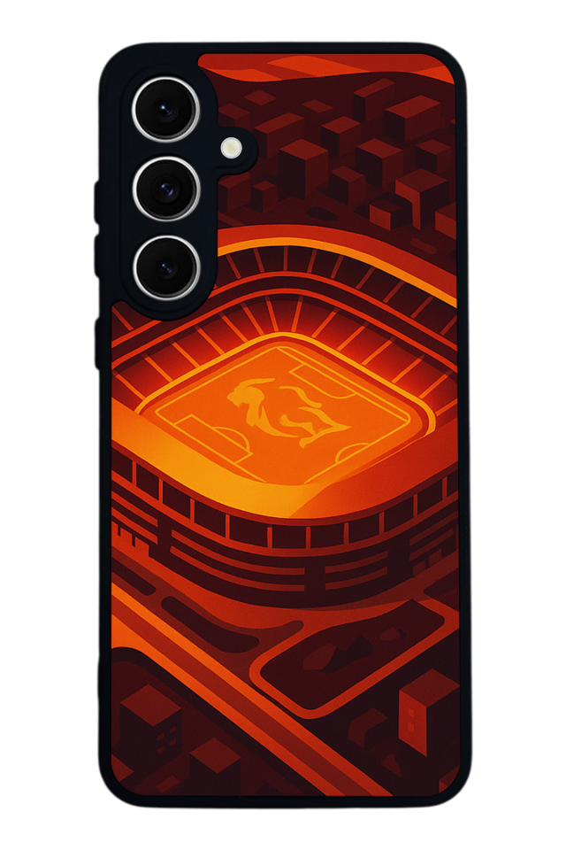 Samsung Galaxy A16 Uyumlu Aslan Tasarımlı Glossy Premium Kılıf