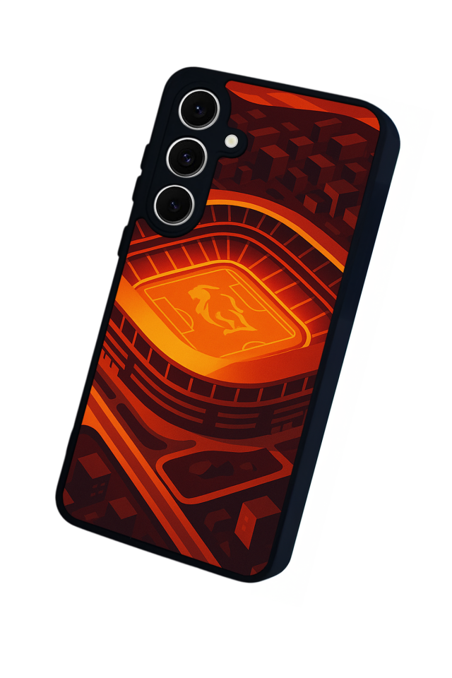 Samsung Galaxy A16 Uyumlu Aslan Tasarımlı Glossy Premium Kılıf