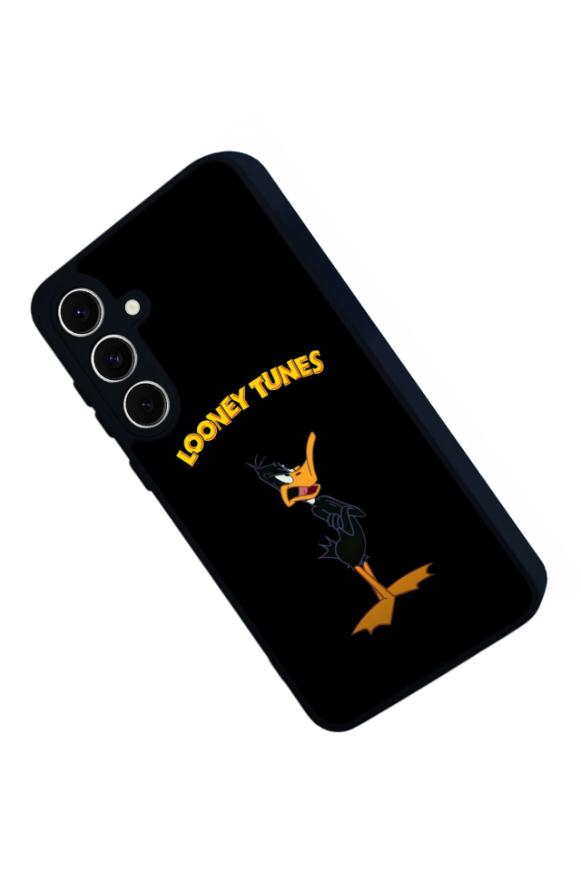 Samsung Galaxy S24 FE Uyumlu Daffy duck Tasarımlı Glossy Premium Kılıf