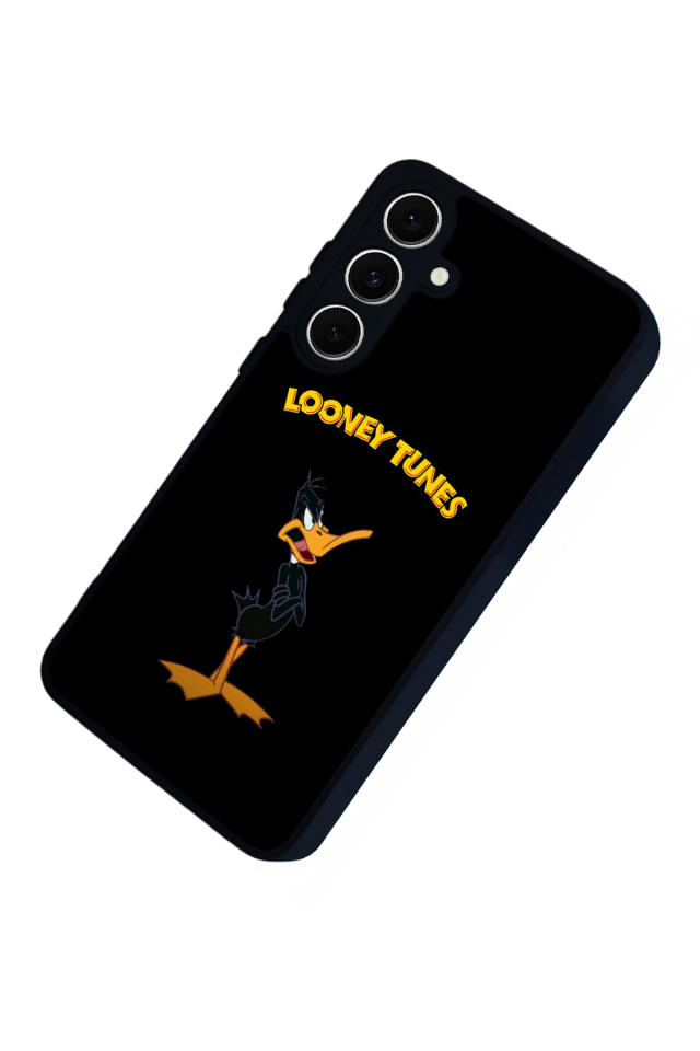 Samsung Galaxy S24 FE Uyumlu Daffy duck Tasarımlı Glossy Premium Kılıf