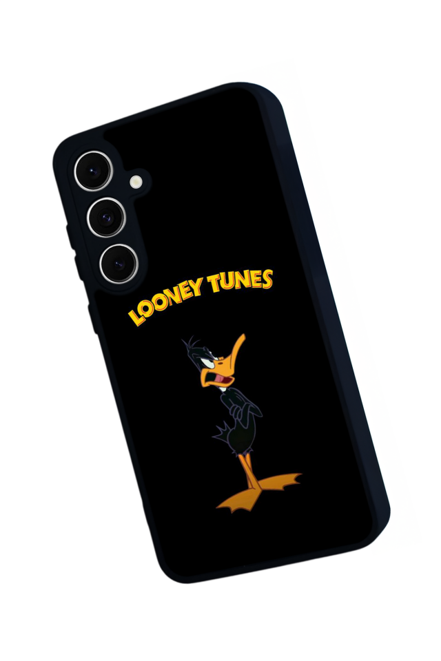 Samsung Galaxy S24 FE Uyumlu Daffy duck Tasarımlı Glossy Premium Kılıf