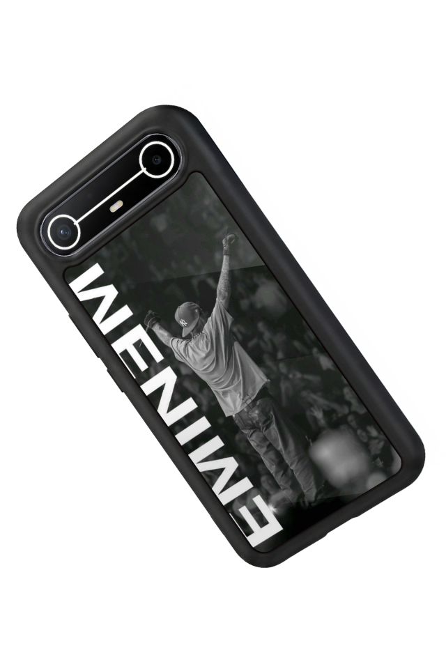 Tecno Spark Slim 5G Uyumlu Eminem Tasarımlı Glossy Premium Kılıf