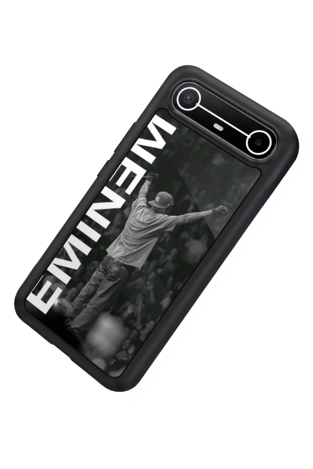 Tecno Spark Slim 5G Uyumlu Eminem Tasarımlı Glossy Premium Kılıf