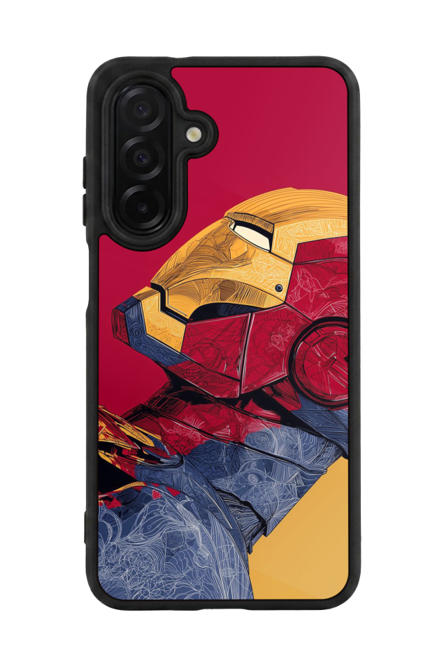 Samsung Galaxy A26 Uyumlu  Iron Man ( Demir Adam ) Tasarımlı Glossy Premium Kılıf