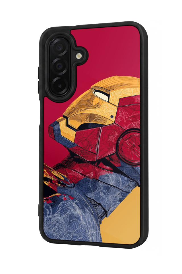 Samsung Galaxy A26 Uyumlu  Iron Man ( Demir Adam ) Tasarımlı Glossy Premium Kılıf