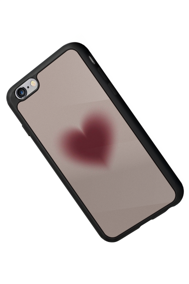 iPhone 6s Plus Uyumlu Kalp Love Tasarımlı Glossy Premium Kılıf
