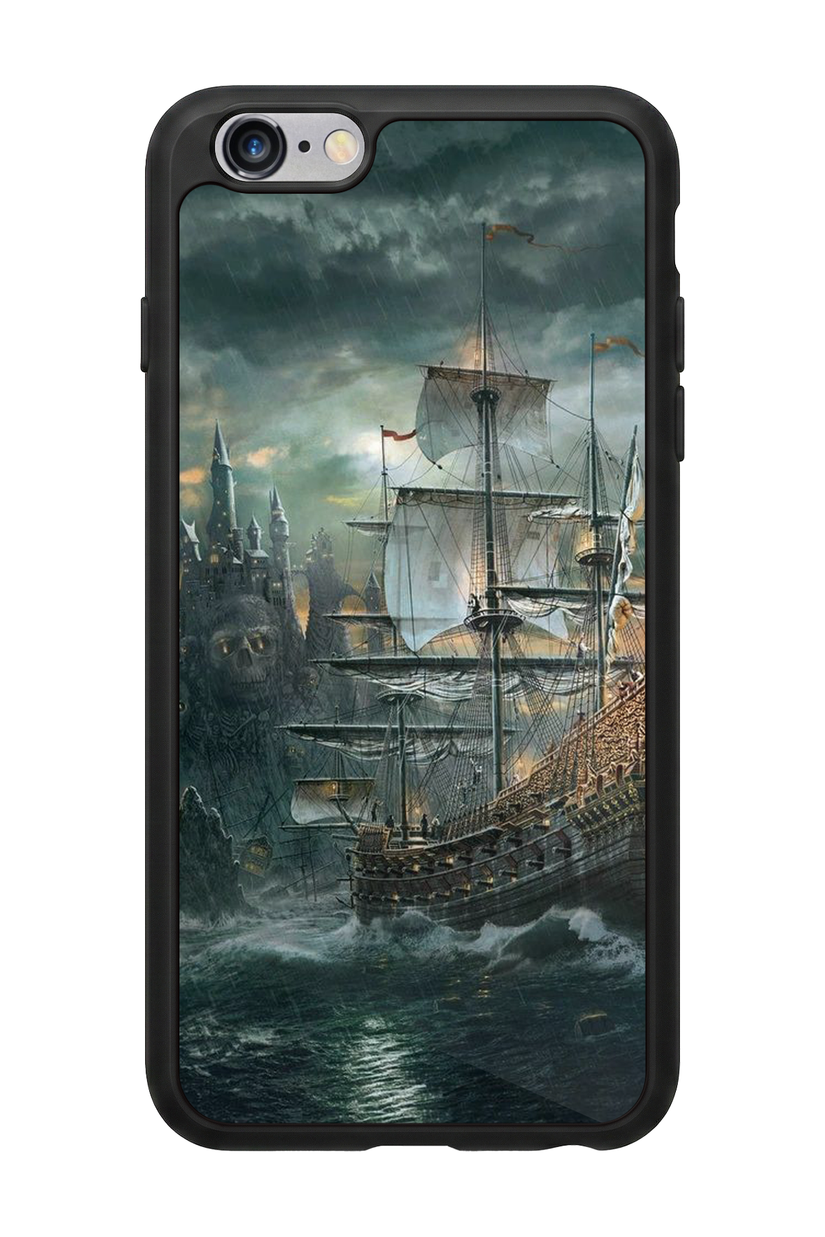 iPhone 6 Plus Uyumlu Korsan Tasarımlı Glossy Premium Kılıf