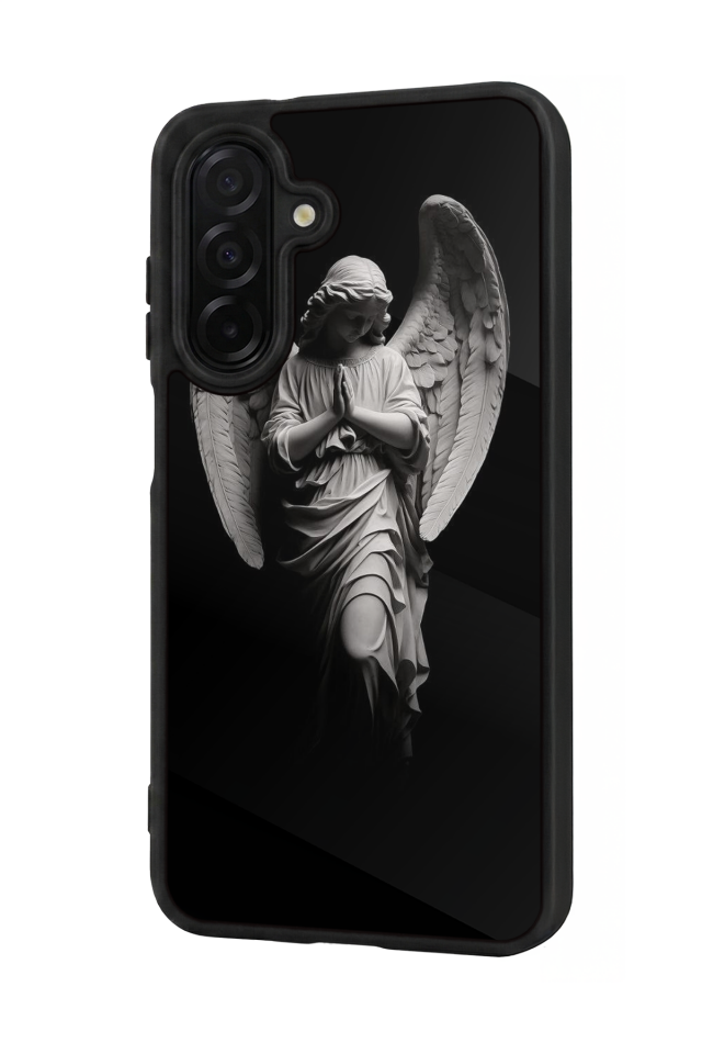 Samsung Galaxy A56 Uyumlu Melek Tasarımlı Glossy Premium Kılıf