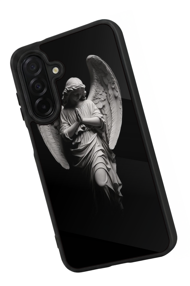 Samsung Galaxy A56 Uyumlu Melek Tasarımlı Glossy Premium Kılıf