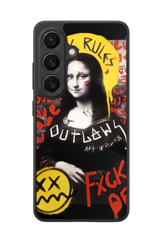 Samsung Galaxy S26 Uyumlu Monalisa Tasarımlı Glossy Premium Kılıf