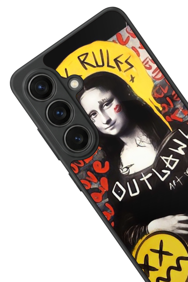 Samsung Galaxy S26 Uyumlu Monalisa Tasarımlı Glossy Premium Kılıf