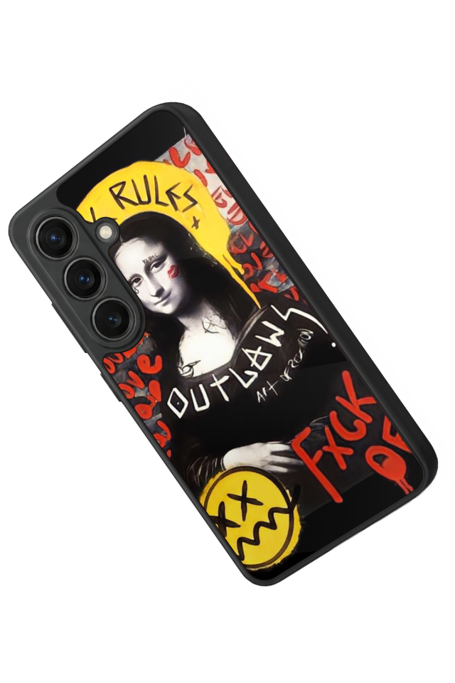Samsung Galaxy S26 Uyumlu Monalisa Tasarımlı Glossy Premium Kılıf