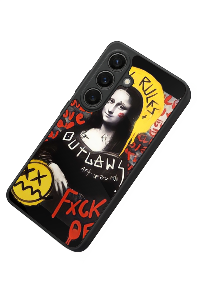Samsung Galaxy S26 Uyumlu Monalisa Tasarımlı Glossy Premium Kılıf