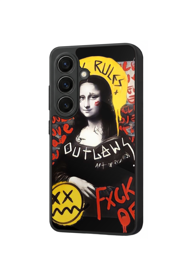 Samsung Galaxy S26 Uyumlu Monalisa Tasarımlı Glossy Premium Kılıf