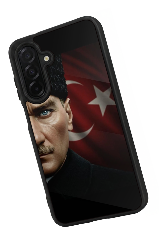 Samsung Galaxy A36 Uyumlu Mustafa Kemal Ataturk Tasarımlı Glossy Premium Kılıf